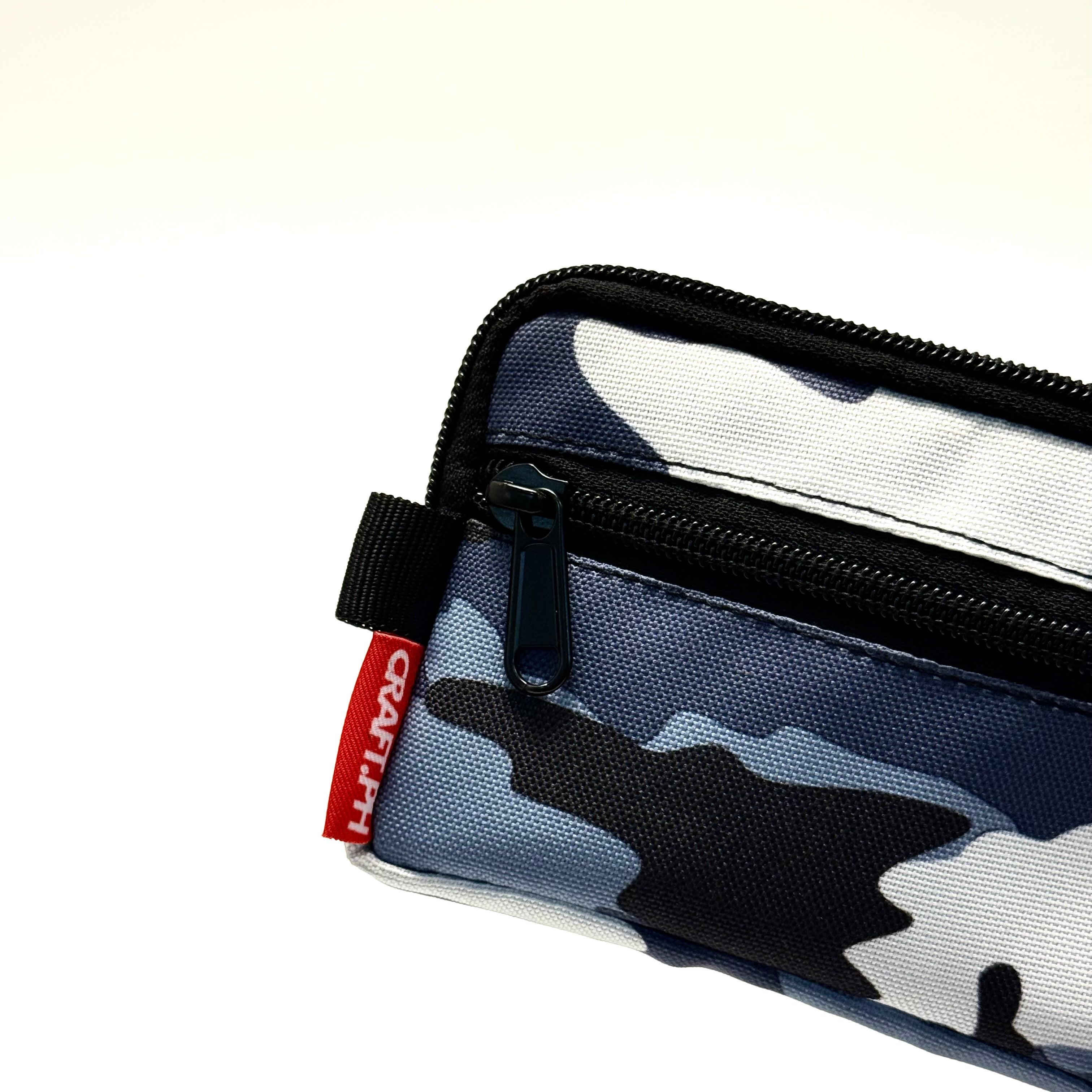 Gray Camouflage Double Zip